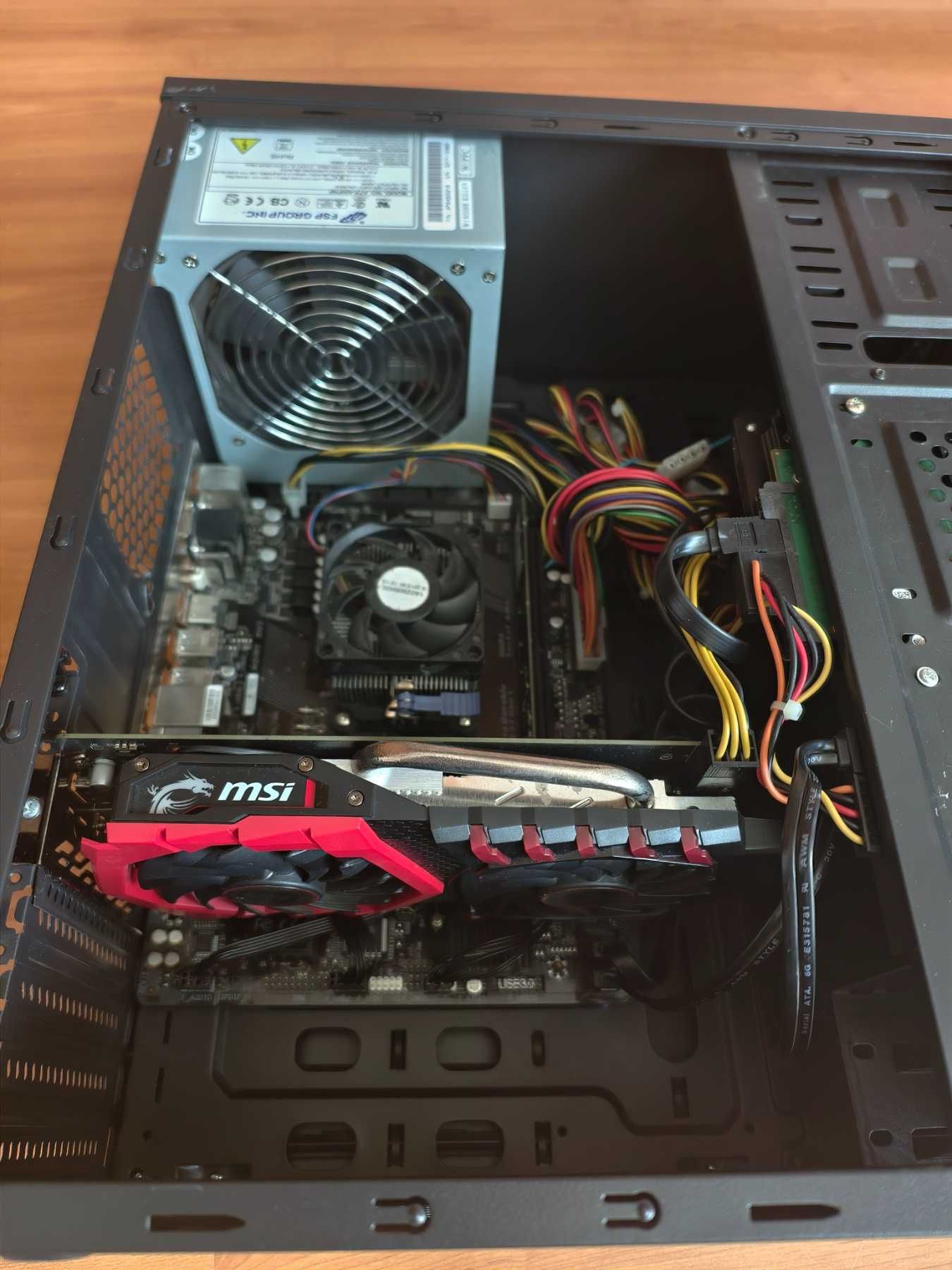 Системний блок Ryzen 7 1700 8gb ddr4 GTX 1050Ti 4gb Bugeo SSD/HDD