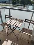 Zestaw mebli na balkon/taras/ogród, IKEA