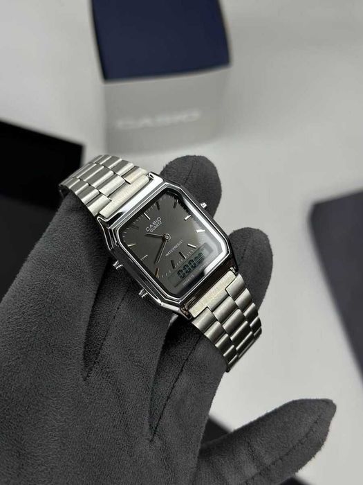 Годинник Casio AQ-230 Black | Наручние часы касио A159 | касіо А168