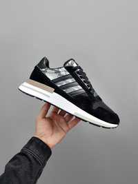 Кросівки Adidas ZX 500 RM Black Camo, кросовки Адідас ЗХ 500 чорні