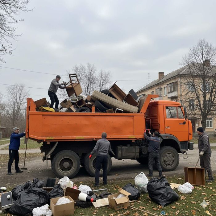 Допомога позбутися безладу на свалку