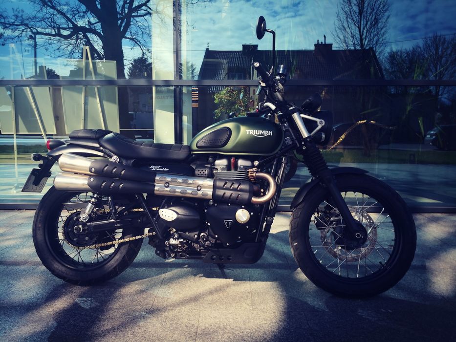 Triumph Street Scrambler 900 Bonneville T100 T120  xc xe
