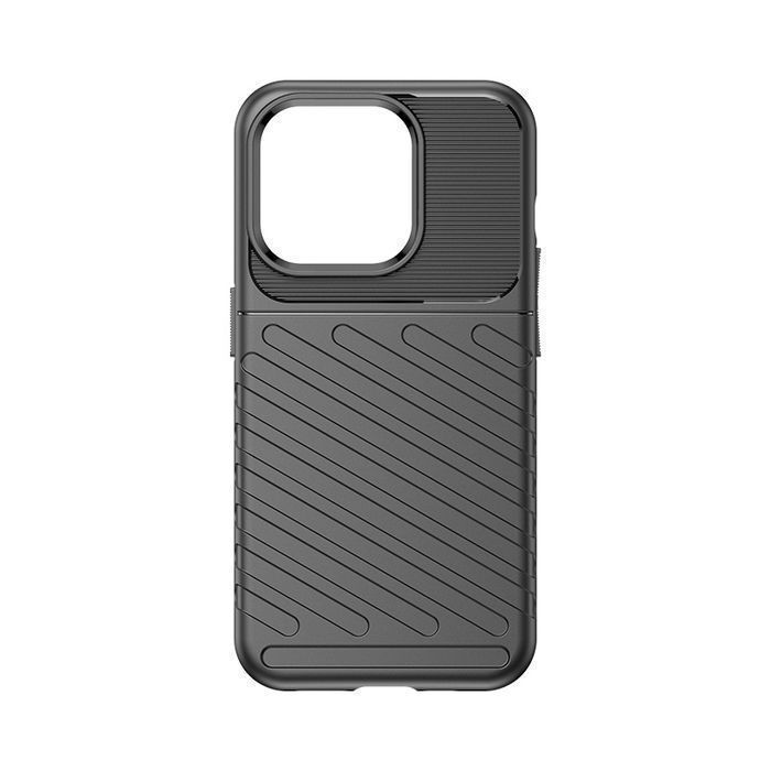 Pancerne Etui Iphone 15 Pro Thunder Case - Czarne