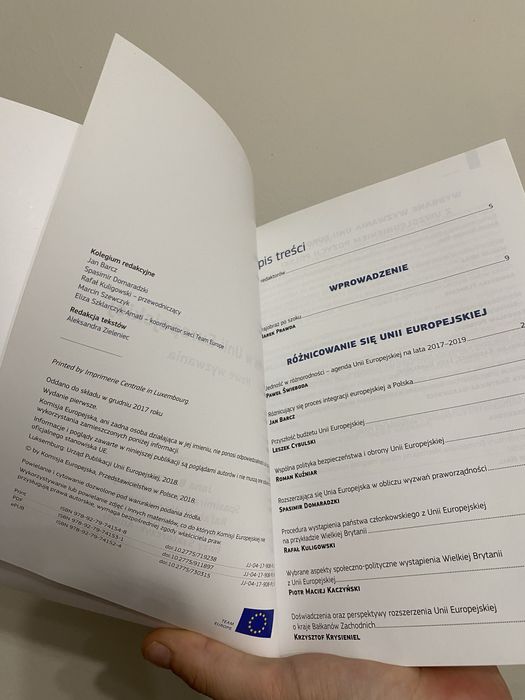 Polska w Unii Europejskiej Nowe Wyzwania 2018r. Książka