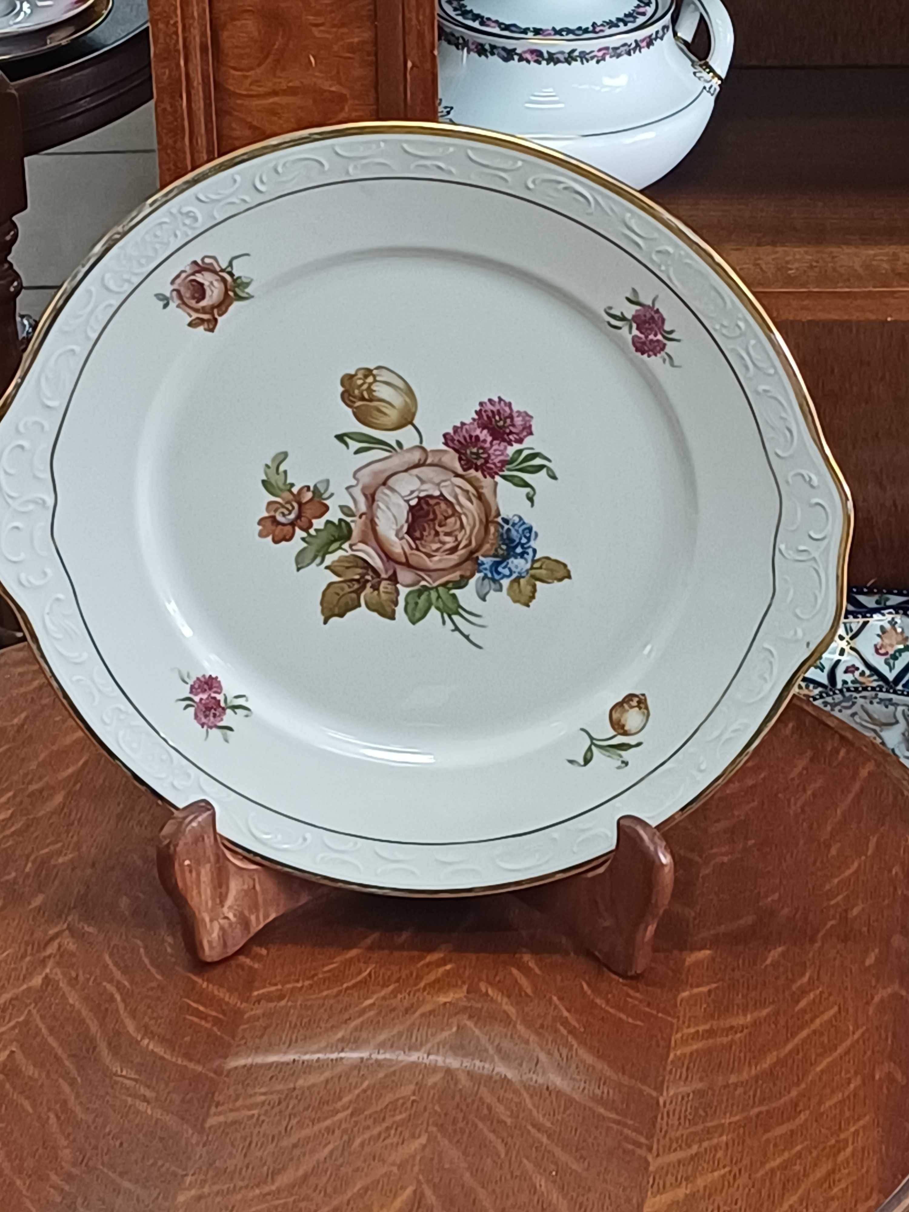 Patera porcelana KPM śred.27,5cm. (P.4286)