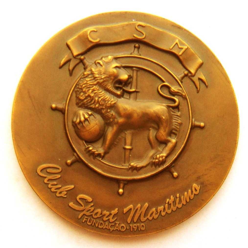 Medalha de Bronze Desporto Futebol Club Sport Marítimo CSM Campeão 82