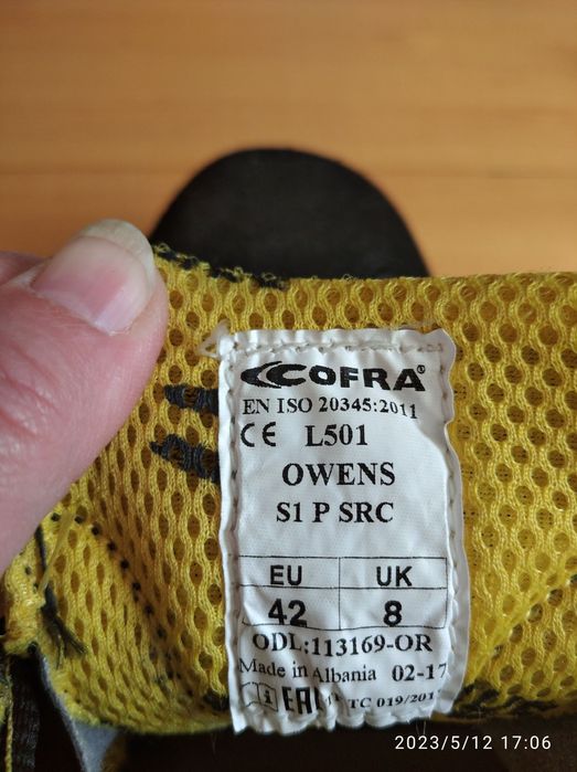 Будівельне взуття