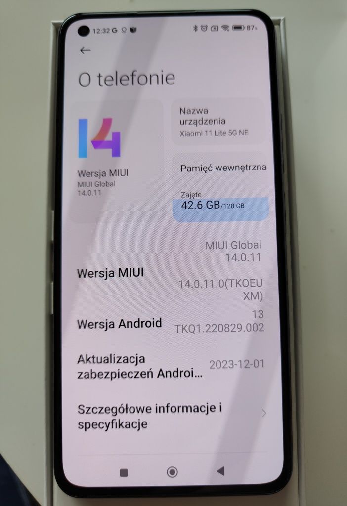 Idealny smartfon Xiaomi 11 Lite 5G NE 8/128 GB