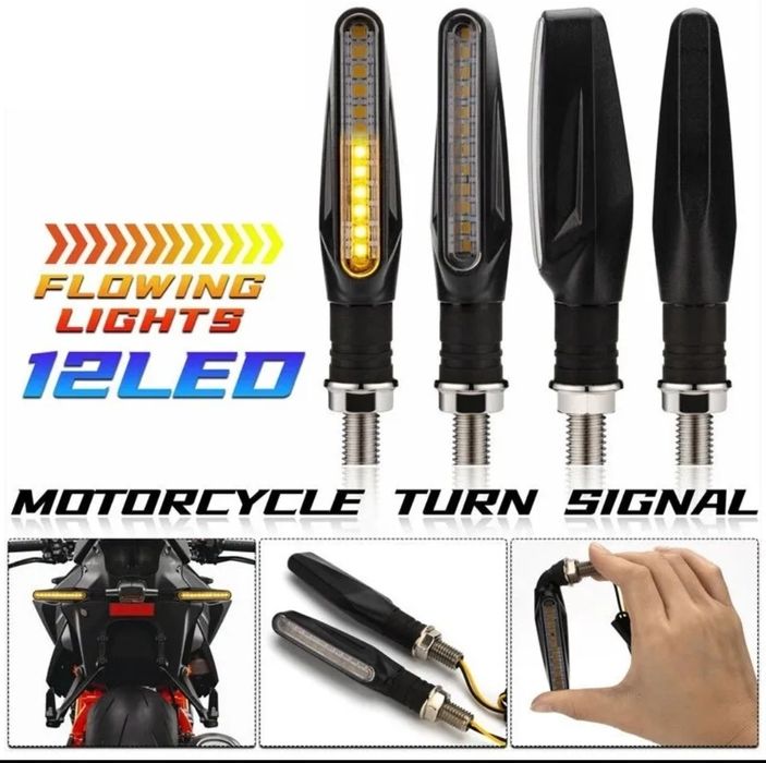2 Piscas moto como novos.