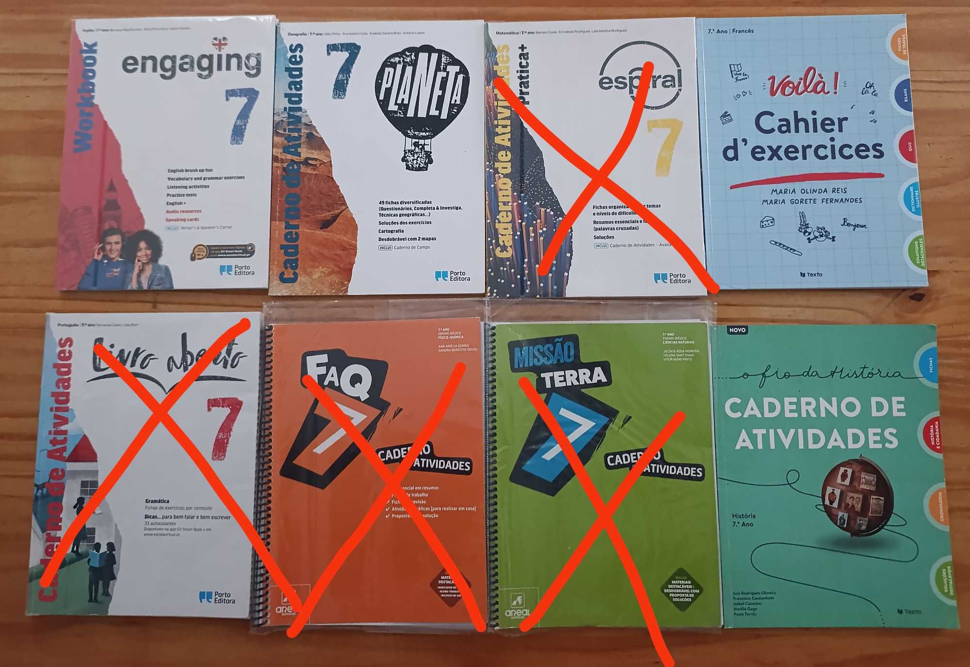 Cadernos atividades 7 ano