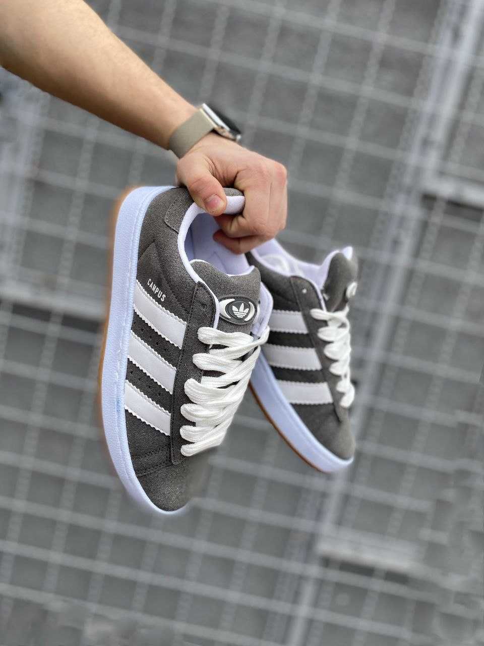 Кросівки Adidas Campus Gray&White
