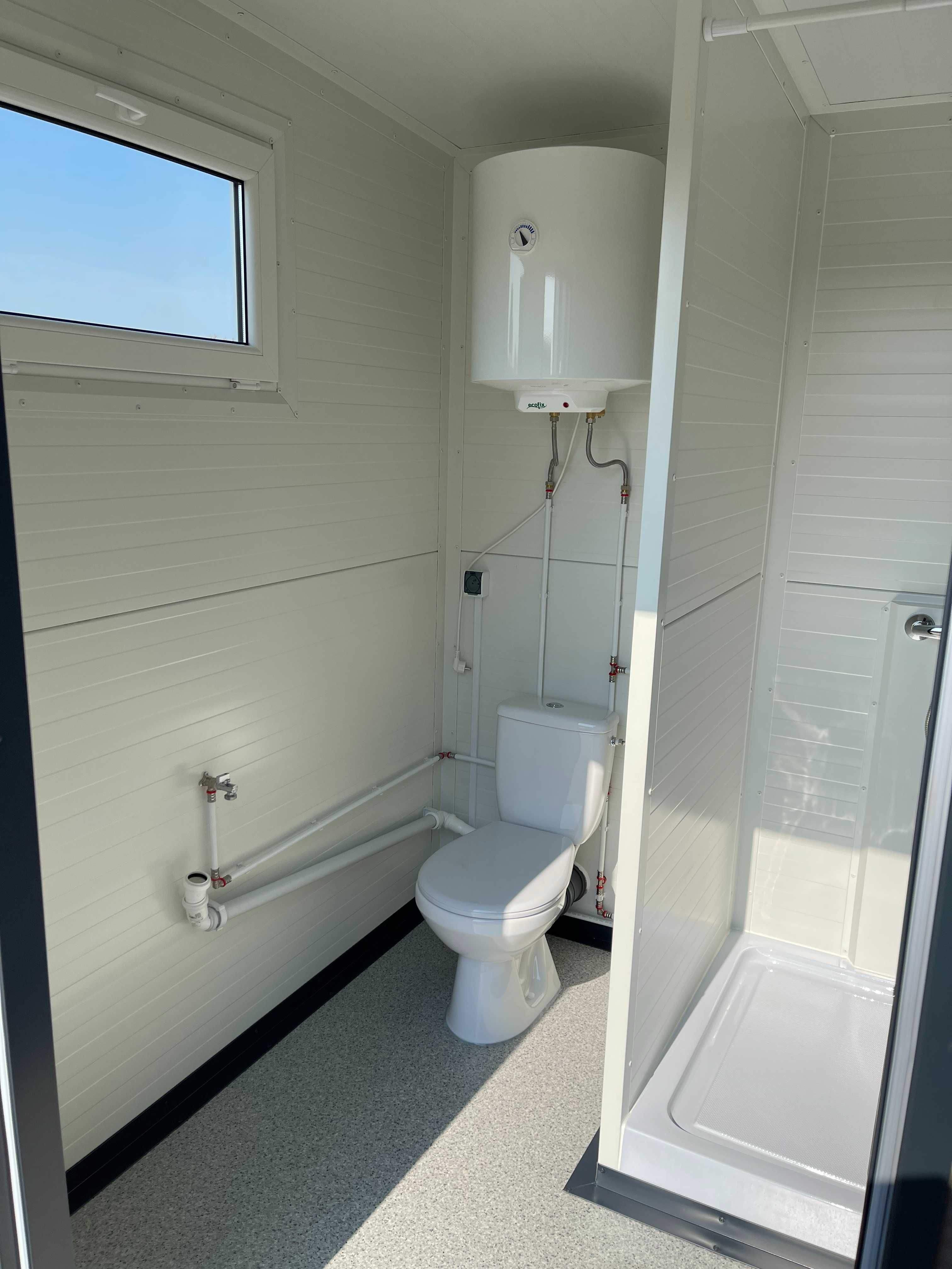 Kontener sanitarny toaleta prysznic natrysk CAMPIONG łazienka
