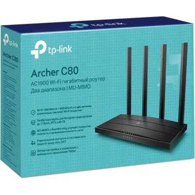 WiFi Роутер, Маршрутизатор TP-Link ARCHER-C80, новий, відкрита коробка