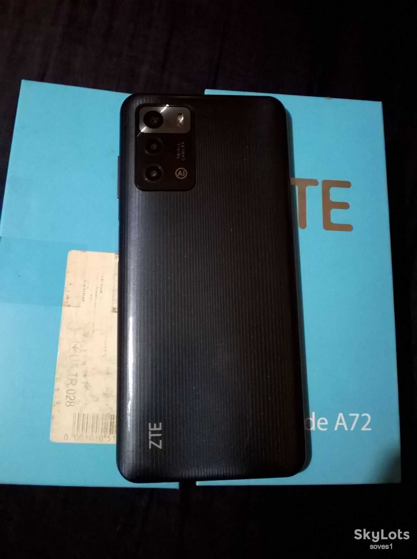 ZTE Blade A72 4G / 3/64Gb / Дисплей 6.75" / 6000MAh / Android 11 / NFC
