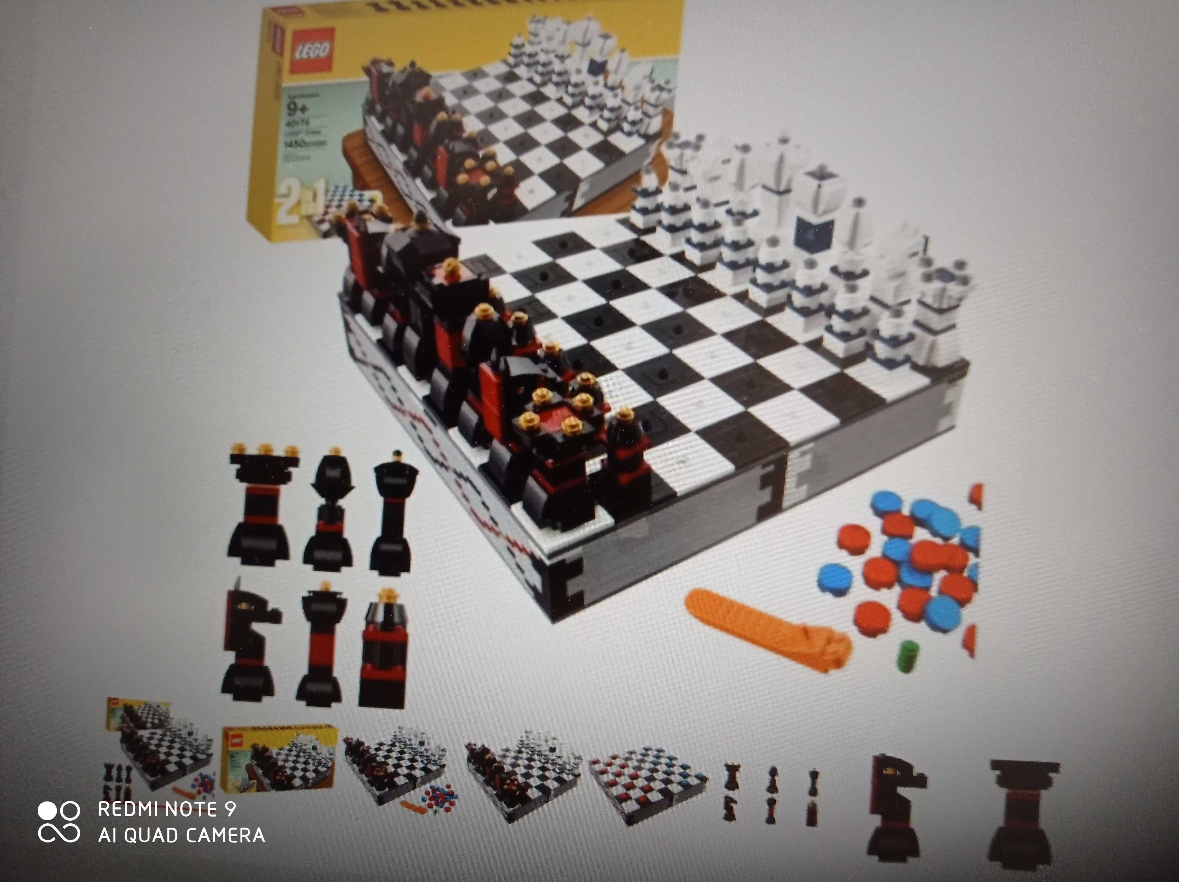 LEGO szachy + warcaby 40174
