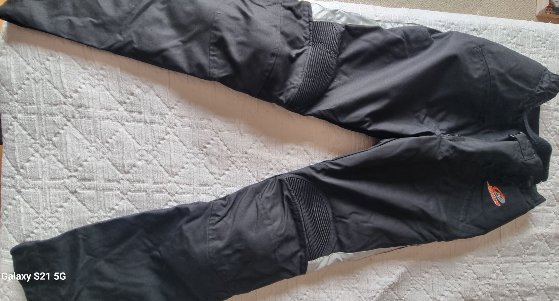 Calças motard com proteções