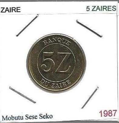 Zaire - - - - - Moedas