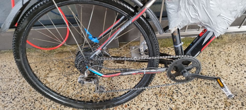 Електровелосипед 350watt 36volt 40км/год гідравлічні тормоза 50км запа