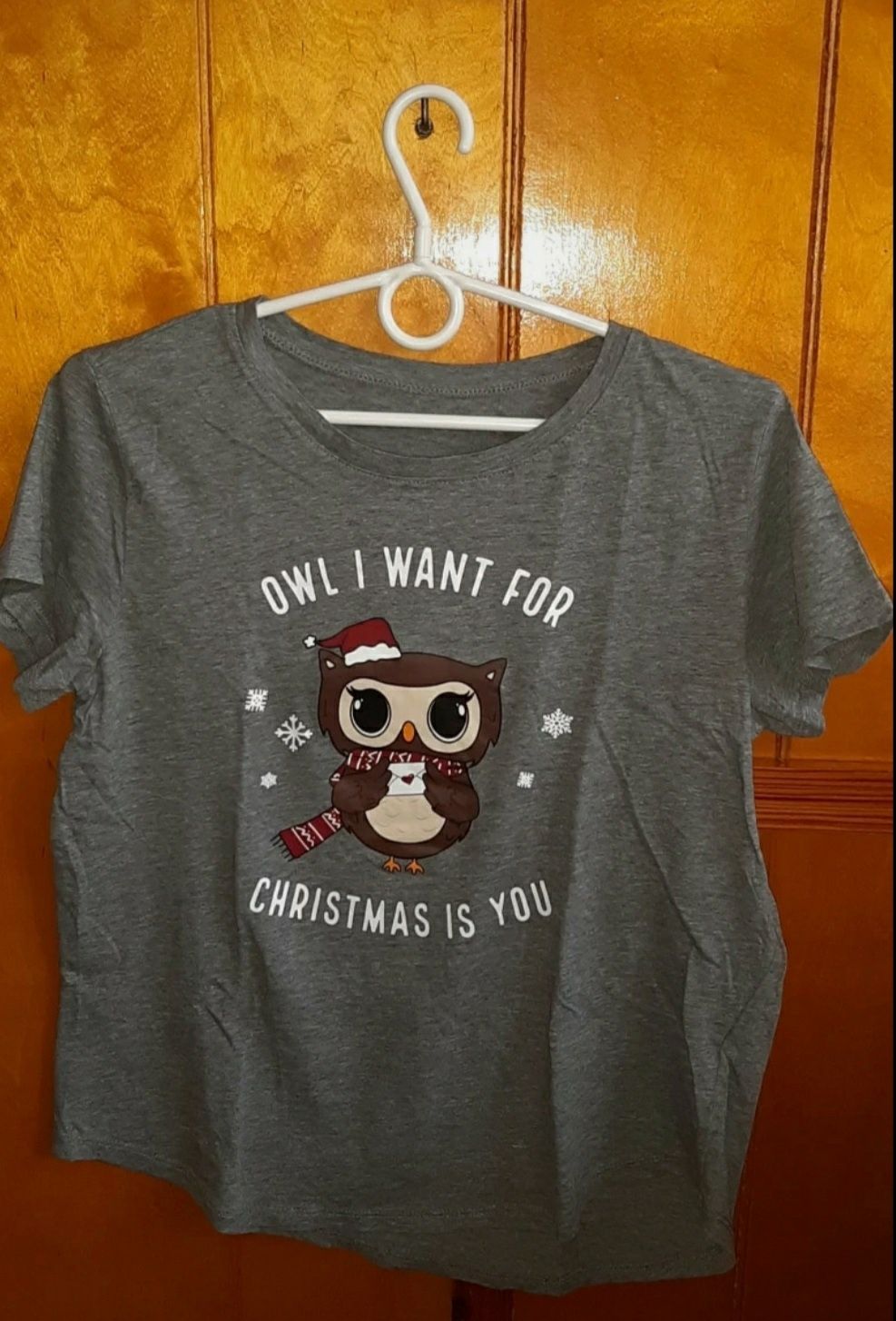 Koszulka ze świątecznym nadrukiem