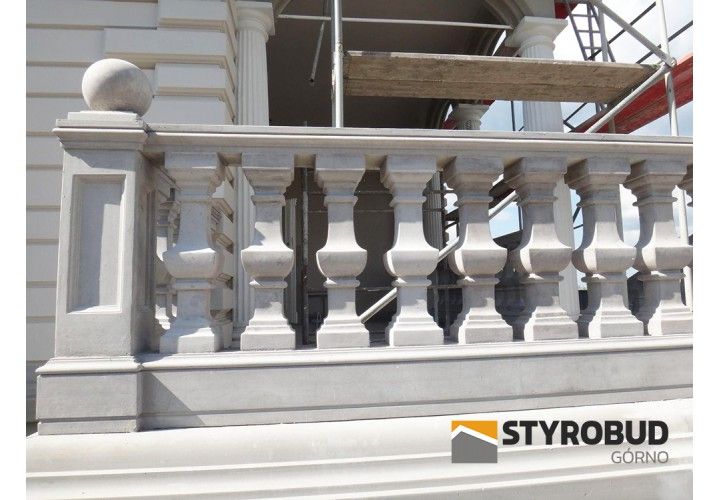 TRALKI BETONOWE balustrada słupek poręcze kule