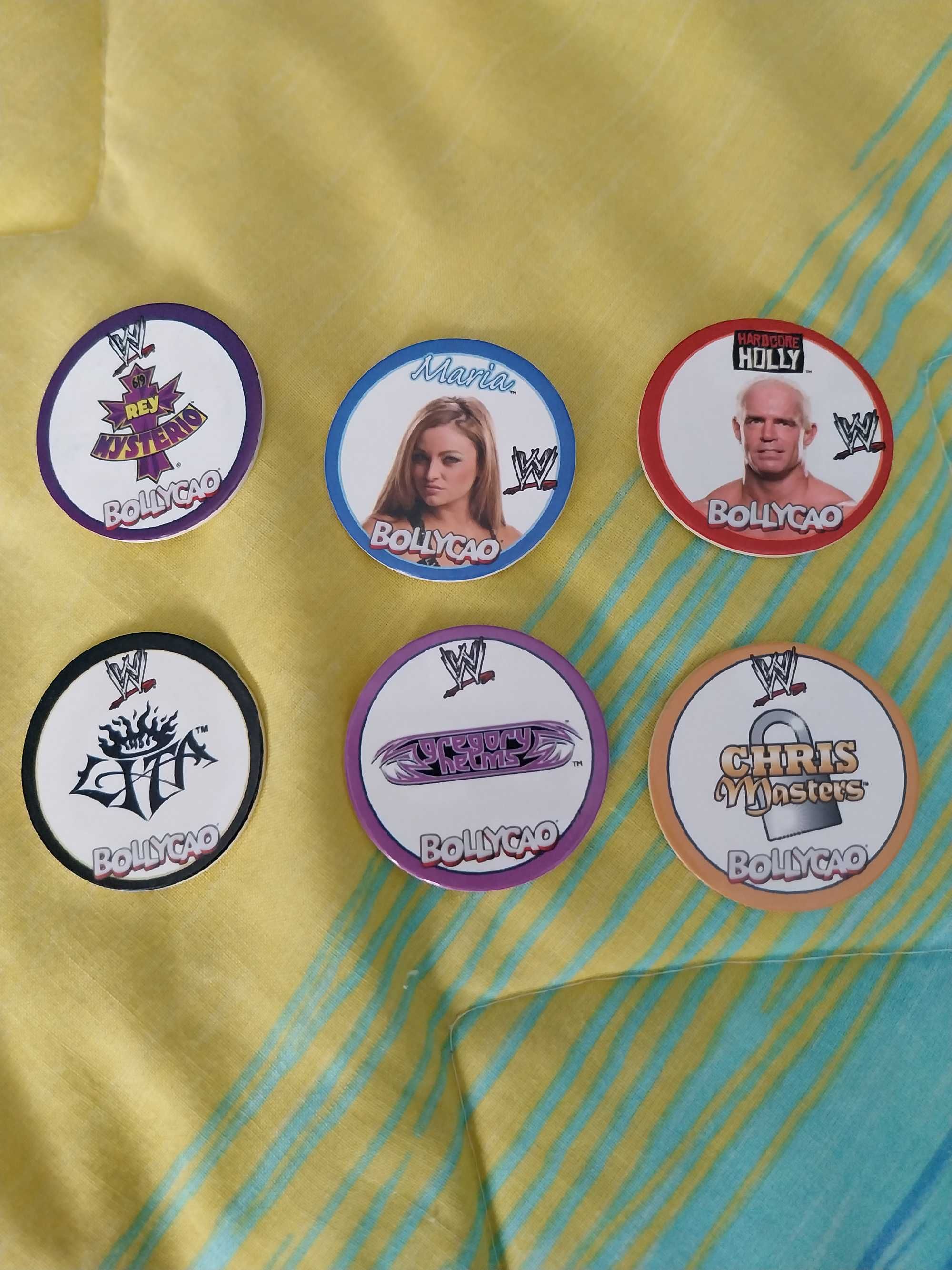 Tazos WWE, Wrestling, Bollycao