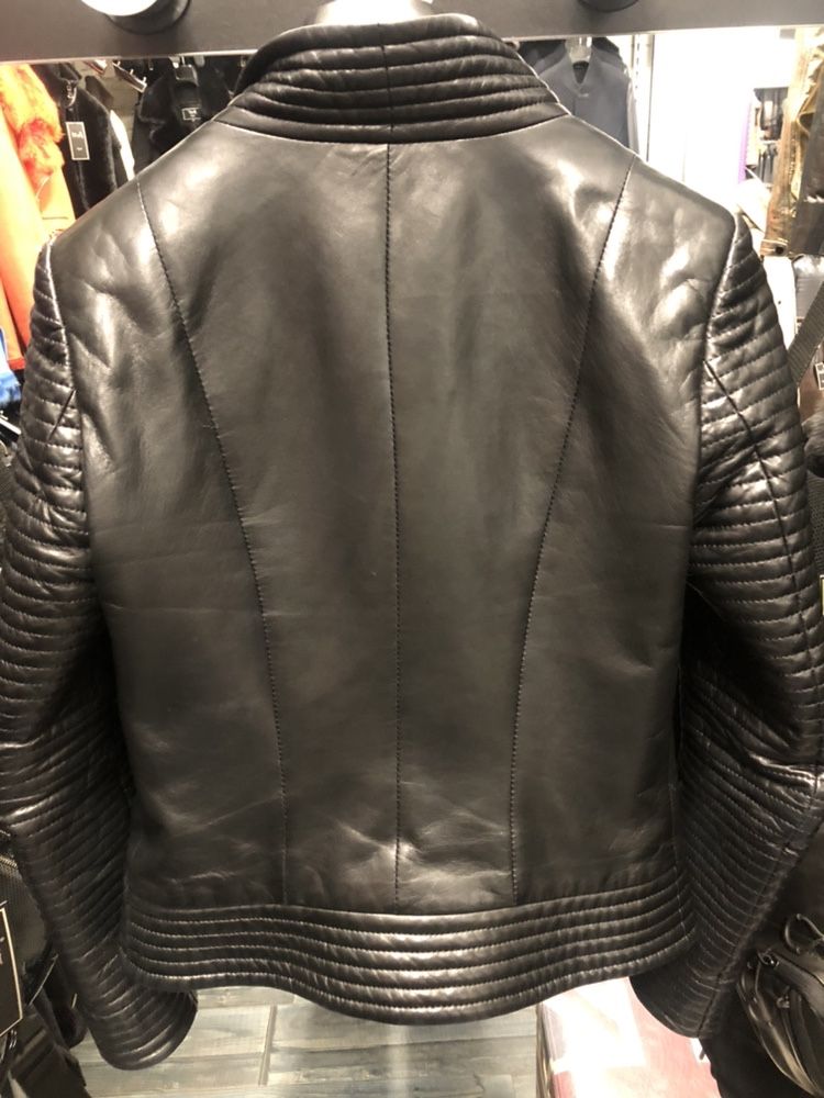 Кожаная куртка премиум сигмент