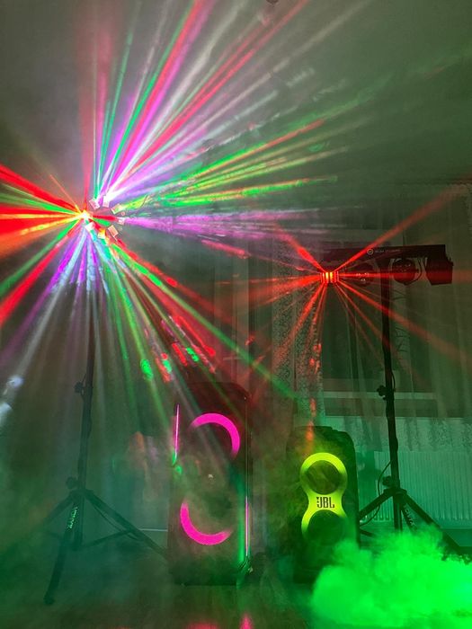 Wynajem oświetlenia imprezowego i wytwornicy dymu na eventy