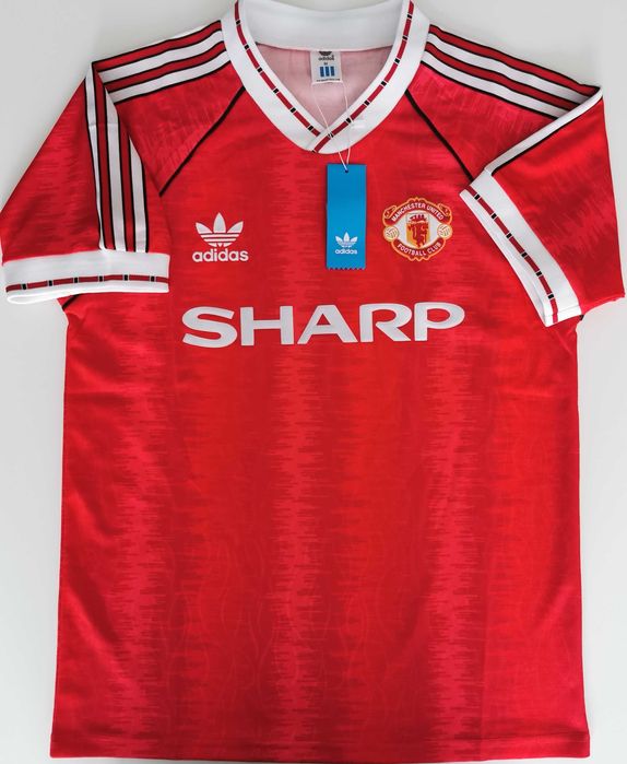 Manchester United RETRO 1990/1992 Nowa Koszulka rozm.L
