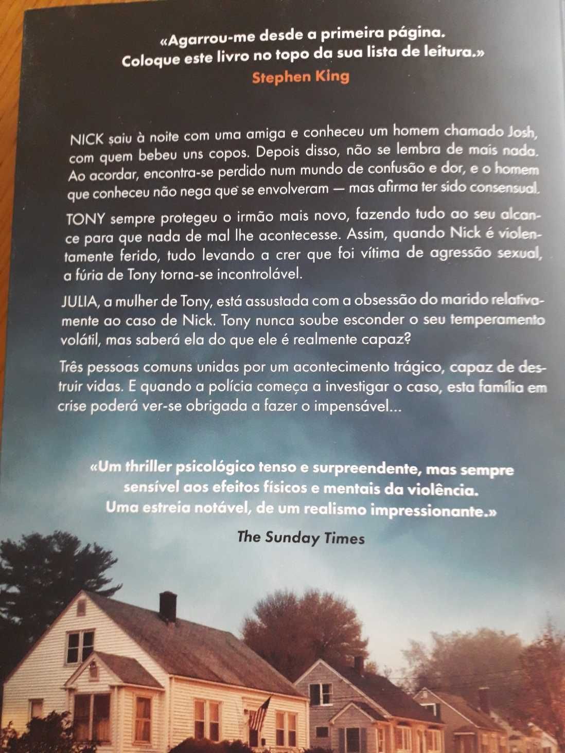 Livros (triller/suspense) NOVO PREÇO