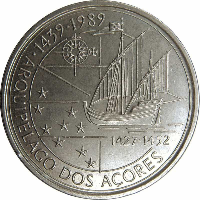 Arquipélago dos Açores - - - 100$00 - 1989 - - - - - Moeda