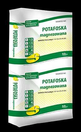 Nawóz Potafoska magnezowana 13 | azoty |worki 50kg |TRANSPORT