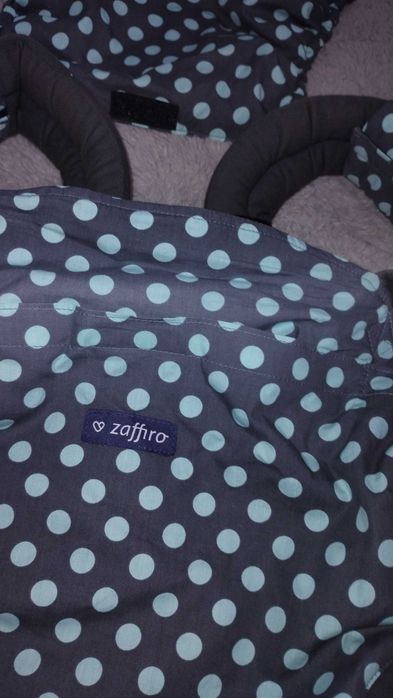 Womar Zaffiro nosidło grochy szare