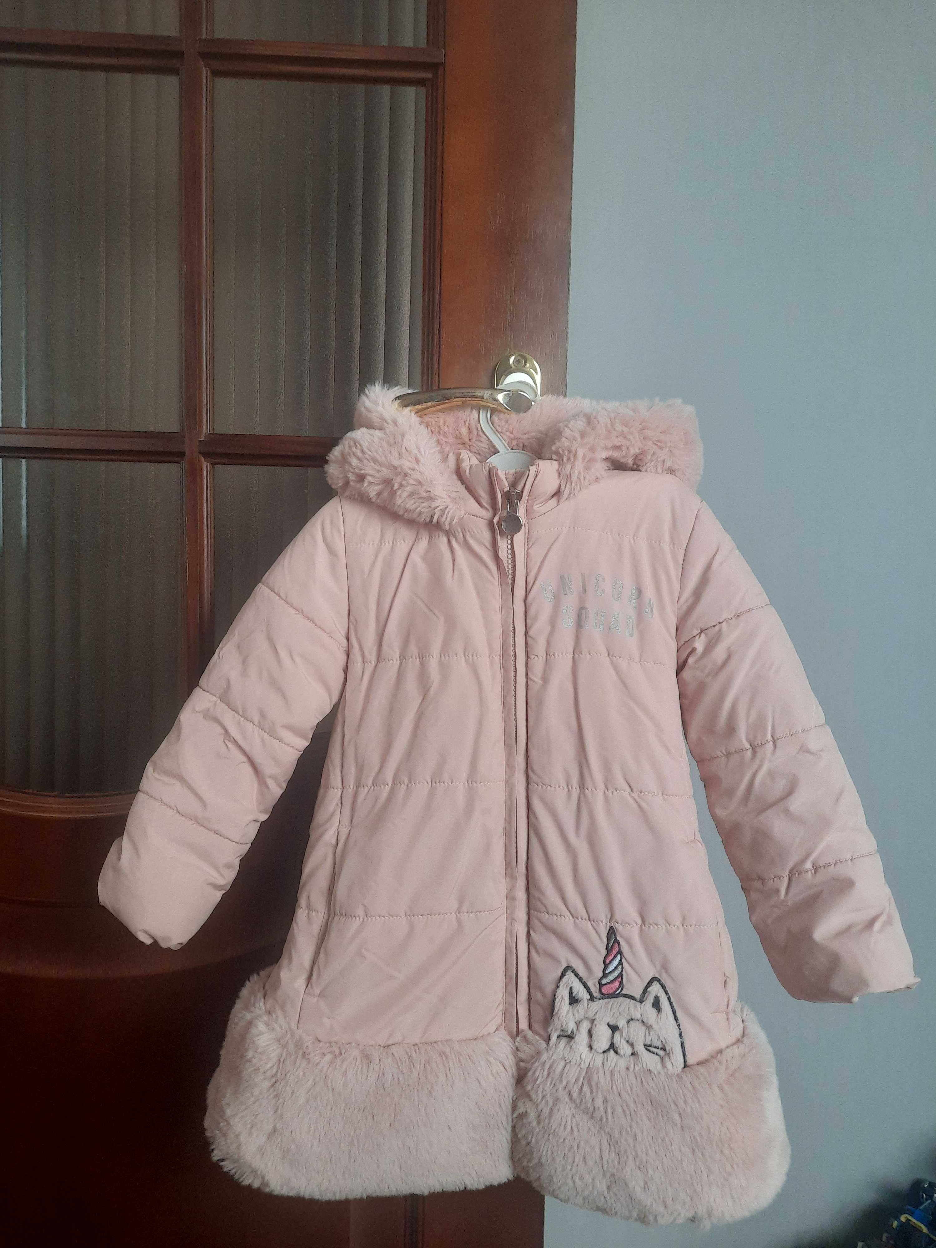Дитяча Зимова курточка-пальто