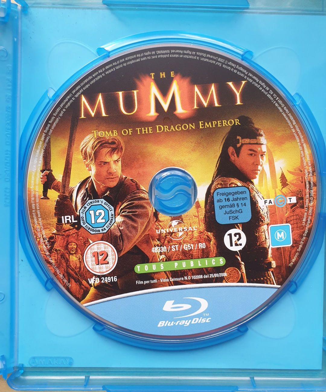 Film Bluray The Mummy Tomb of the Dragon Emperor