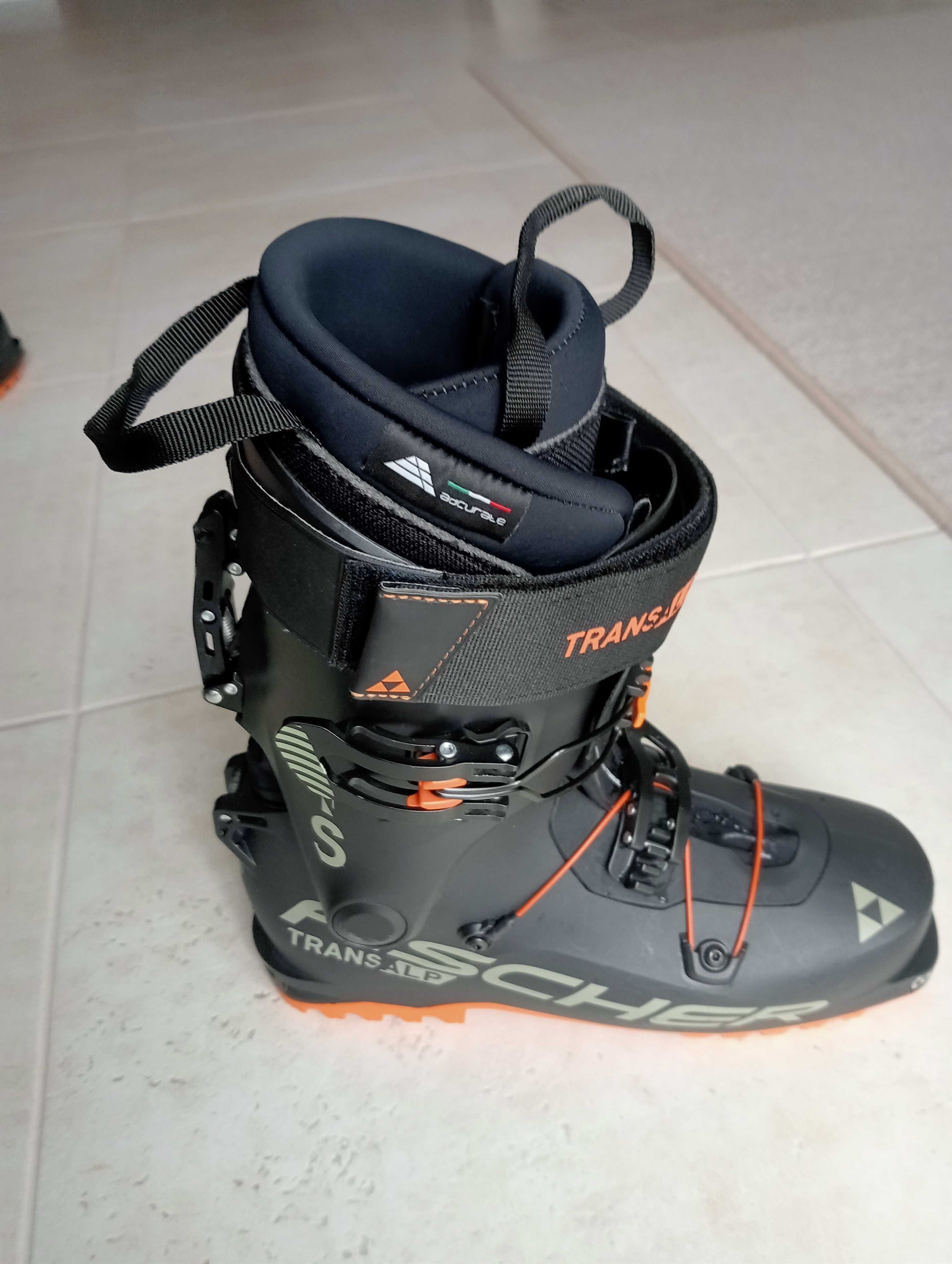 Buty skiturowe Fischer Transalp TS - black/black  28,5