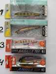 Спінінг. Воблер PONTOON 21 Agarron, Lusky John Pro Series. 4 штуки.