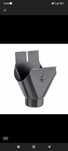 Sztucer do rynny 153/100 metalowy firmy KJG czarny