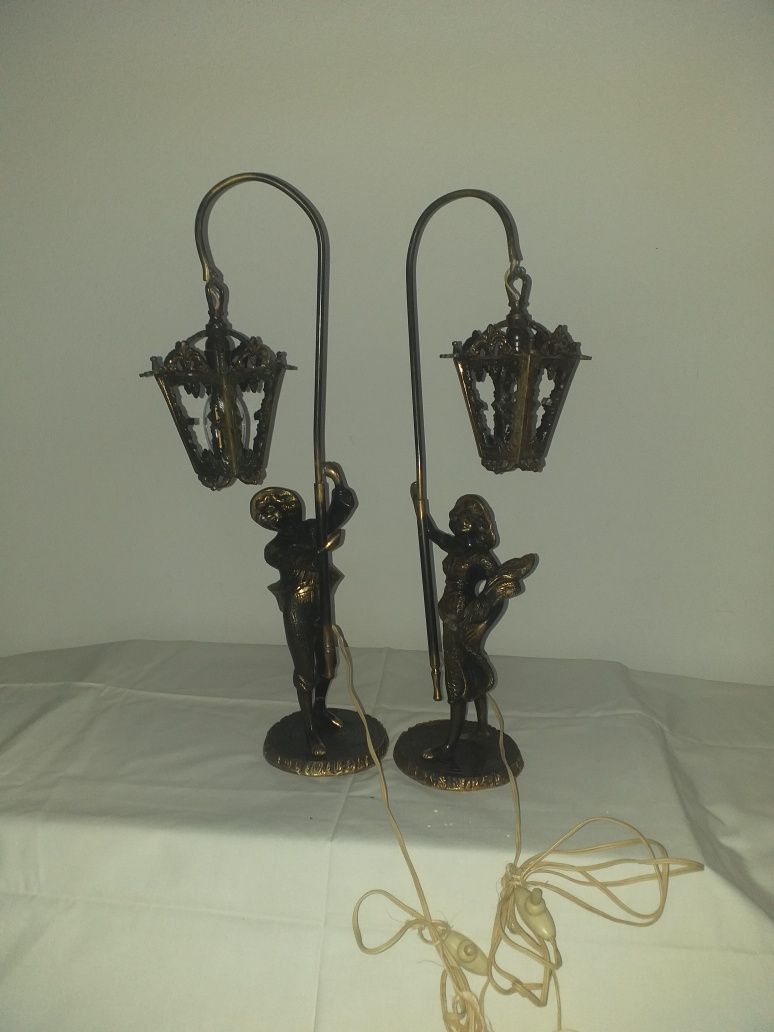 Candeeiros em bronze
