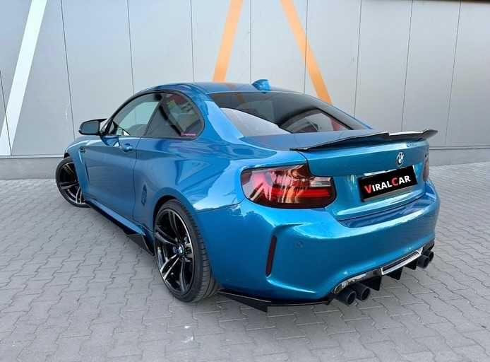 Dyfuzor Dokładka Tył Spoiler BMW F87 M2 M2C CZARNY POŁYSK / CARBON