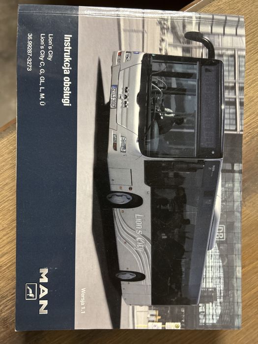 Instrukcja obsługi MAN Lion’s City