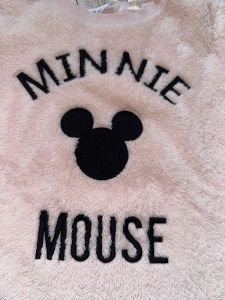 Bluza dziecięca polar, MYSZKA MINNIE, H&M, rozm.122/128, 6-8 lat