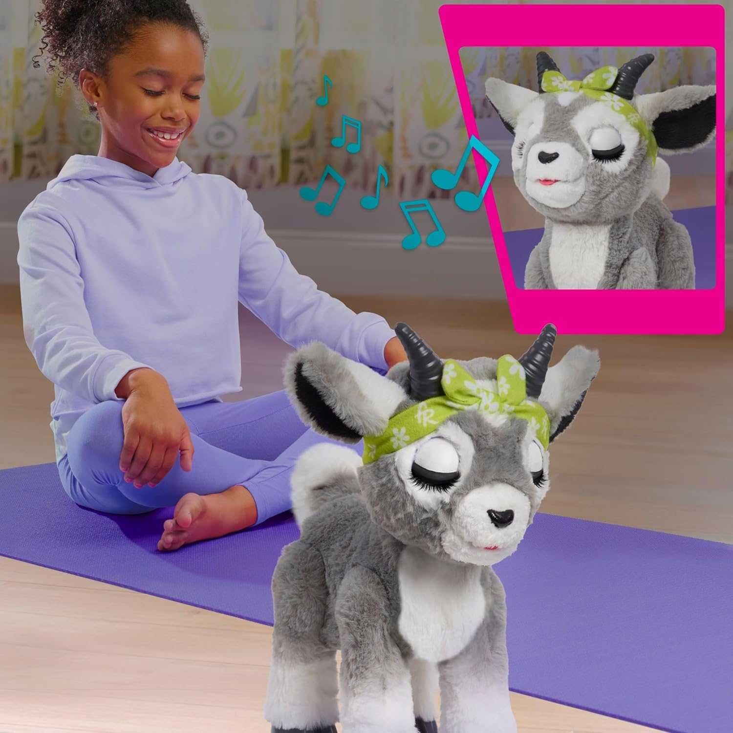Інтерактивна іграшка Кізочка Дези furReal Daisy Yoga Козочка Дейзи йог