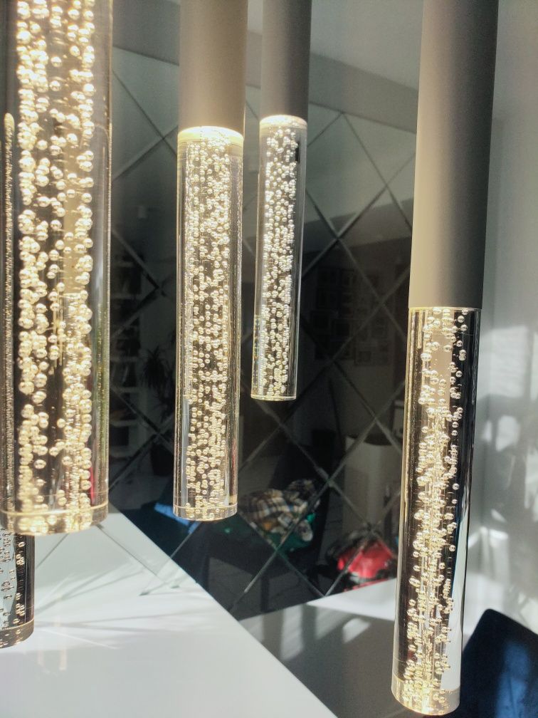 Lampa wisząca One Led Zuma Line biało srebrna