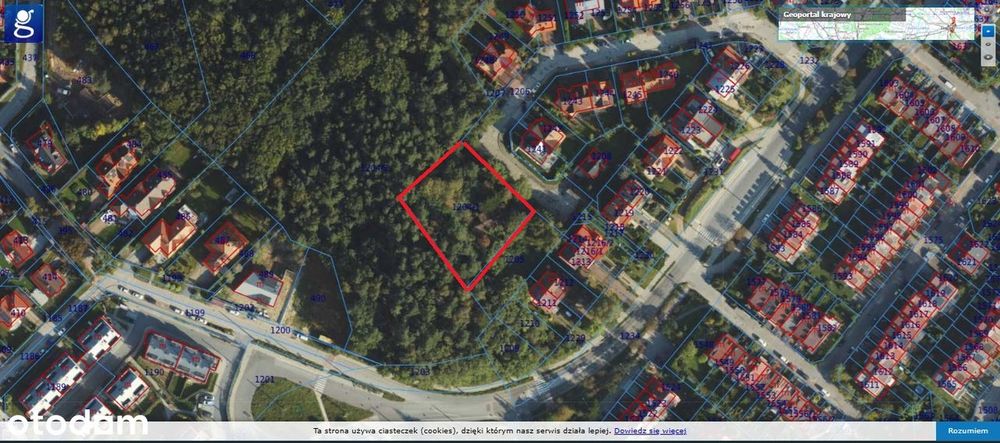 Przepiękna Działka W Otulinie Parku