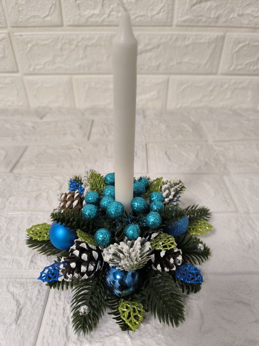 Дешеві новорічні підсвічники