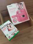 Aparat FUJIFILM INSTAX 9 MINI!! RÓŻOWY!! PLUS zestaw 10 wkładów!! NOWY