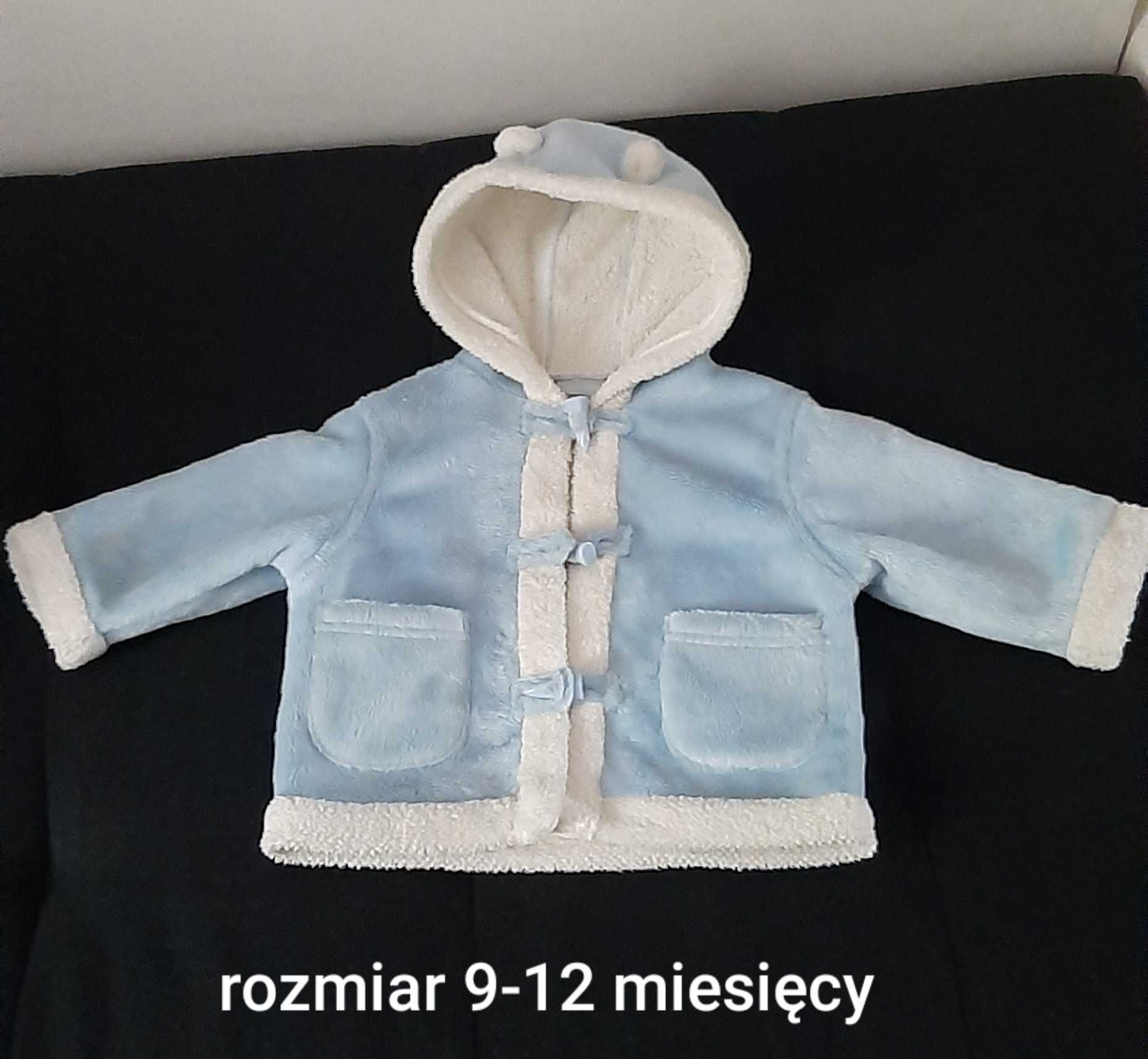 Bluza/kurteczka ocieplana futerko rozm.74-80