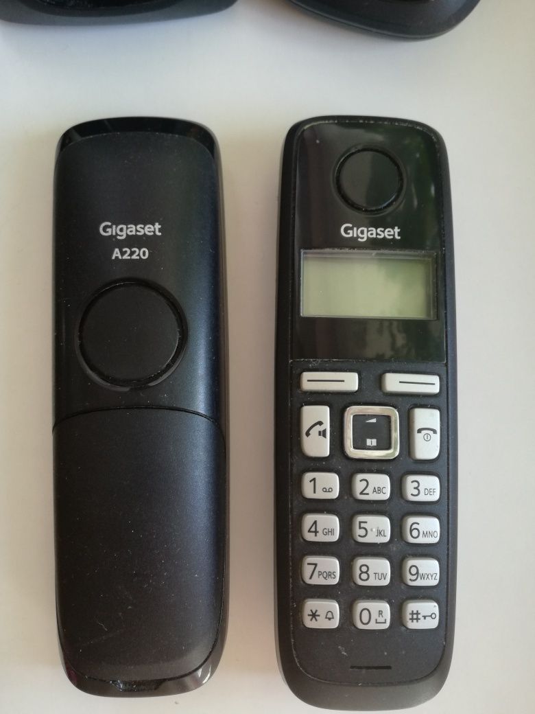 Gigaset A220 DUO Telefon stacjonarny bezprzewodowy