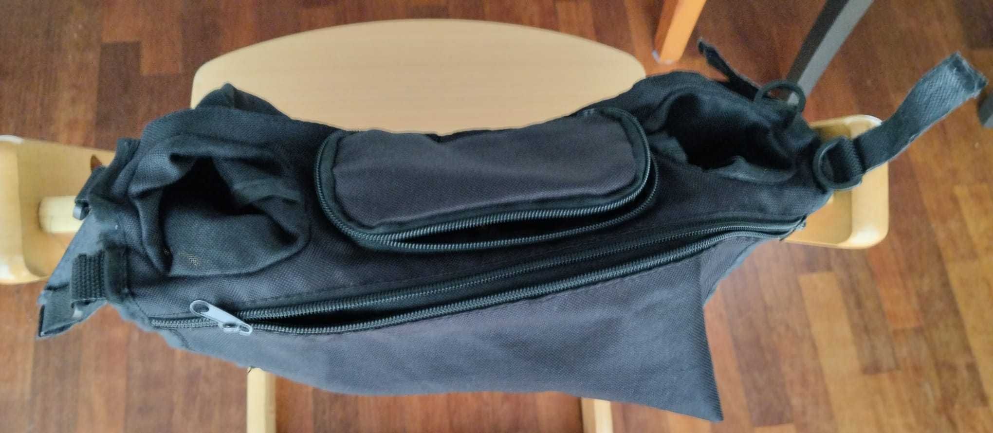 Bolsa Universal para biberão, água e acessórios para carrinho bebé