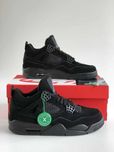 Женские кроссовки Nike Air Jordan 4 Retro Black Cat. 36-40